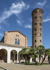 Obraz premium Basilica of Sant'Apollinare Nuovo in Ravenna.