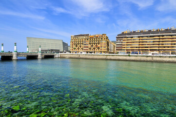 view of San Sebastian (Donostia) city