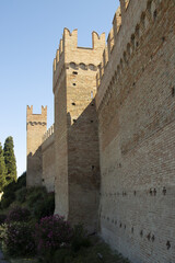 historic village on the mountain Gradara Pesaro Urbino