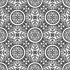 Seamless pattern. Vintage decorative elements