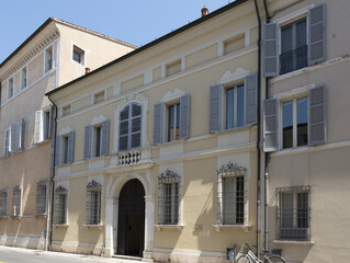Fototapeta na wymiar Serena - Monghini palace in Ravenna
