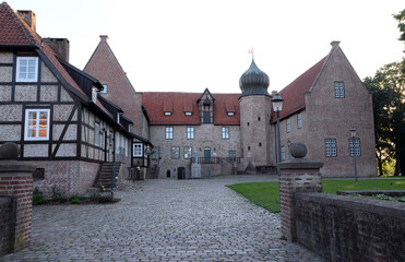 Fototapeta na wymiar Burg Bad Bederkesa