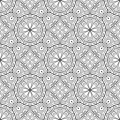 Seamless pattern. Vintage decorative elements