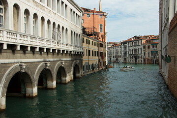 Old architecture in Venice, Veneto region, Italy, Europe
