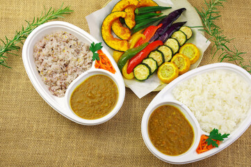 ヘルシーなカレーライス