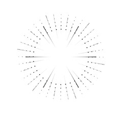 Obraz premium Halftone dots in circle form. round logo . vector dotted frame . design element