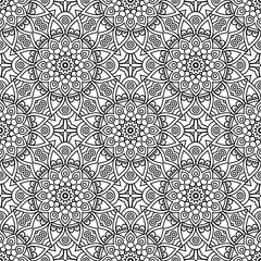 Seamless pattern. Vintage decorative elements