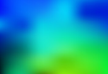 Light Blue, Green vector abstract blurred layout.