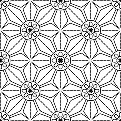 Seamless pattern. Vintage decorative elements