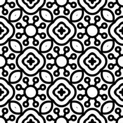 Seamless pattern. Vintage decorative elements