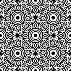 Seamless pattern. Vintage decorative elements