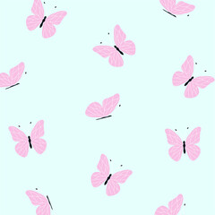 Butterfly pattern vector. butterfly icon