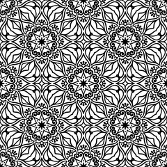 Seamless pattern. Vintage decorative elements