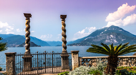 Villa Monastero, lake Como, Varenna, italy