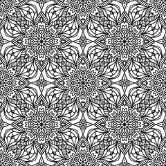 Seamless pattern. Vintage decorative elements