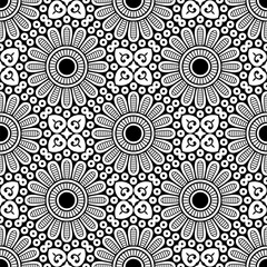 Seamless pattern. Vintage decorative elements