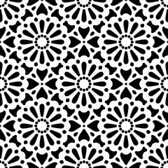 Seamless pattern. Vintage decorative elements