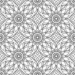Seamless pattern. Vintage decorative elements
