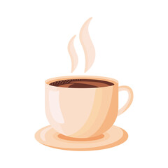 coffee cup drink detailed style