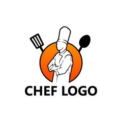 Chef Logo Template Design Vector