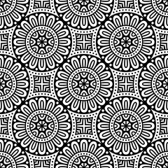 Seamless pattern. Vintage decorative elements