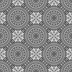 Seamless pattern. Vintage decorative elements