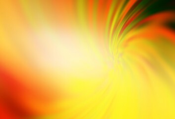 Obraz premium Light Orange vector blurred bright template.