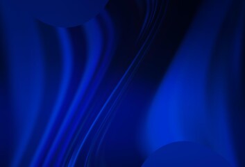 Dark BLUE vector abstract bright pattern. Creative illustration in halftone style with gradient. Background for designs.