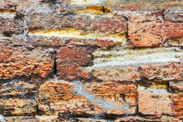 Wall built of natural stone. Can be used as background. Great background or texture.