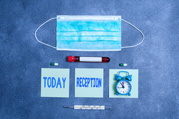 Handwriting text writing Reception. Conceptual photo social gathering often for the purpose of...