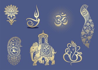 Hindu icons , cultural heritage , India , Asia	