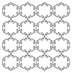 LUXURY DESIGN ORNAMENTS GEOMETRIC AZTECS PATTERN