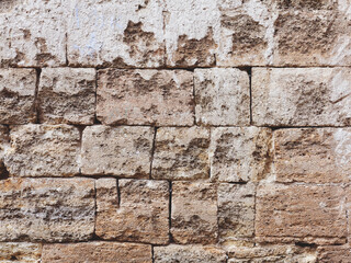 Wall built of natural stone. Can be used as background. Great background or texture.