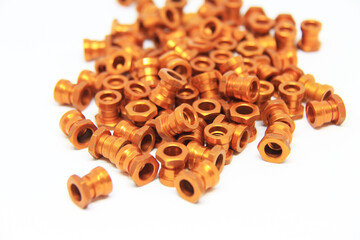 orange collar for aircraft structure