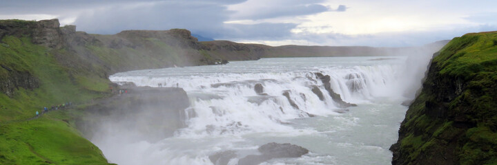 Iceland Gullfoss (waterfall)