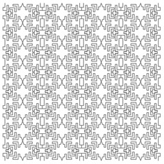 LUXURY DESIGN ORNAMENTS GEOMETRIC AZTECS PATTERN