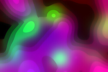 Creative soft focus soap shiny and glossy slime abstract gradient texture 3D illustration - background design template