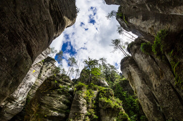 Adrspach-Teplice Rocks sandstone formations, Czech Republic