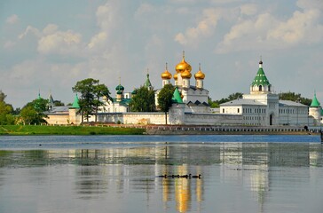 
Ancient Russian monastery in Kostroma region