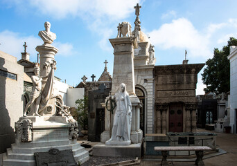 Fototapeta na wymiar Friedhof von Recoleta, Buenos Aires