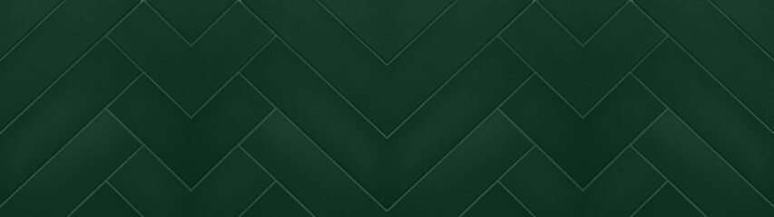 Dark green seamless abstract grunge pattern square rhombus diamond herringbone tiles texture...