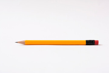 Pencil isolated on pure white background
