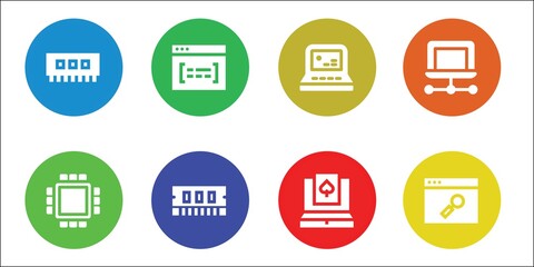 pc icon set