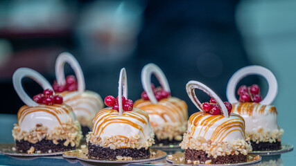 Chocolate Caramel Cream Cake 