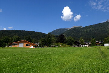 Countryside scene of Berchtesgaden, Germany