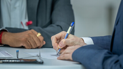 Businessman At International Trade Fair