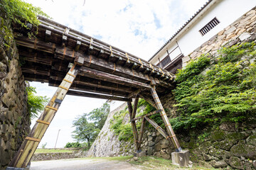 彦根城　廊下橋