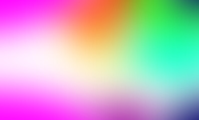 Abstract gradient rainbow color or light colorful background.