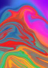 Liquify Abstract texture  and Blurred light colorful gradient background