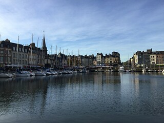 Port Town Honfleur, Normandy, France